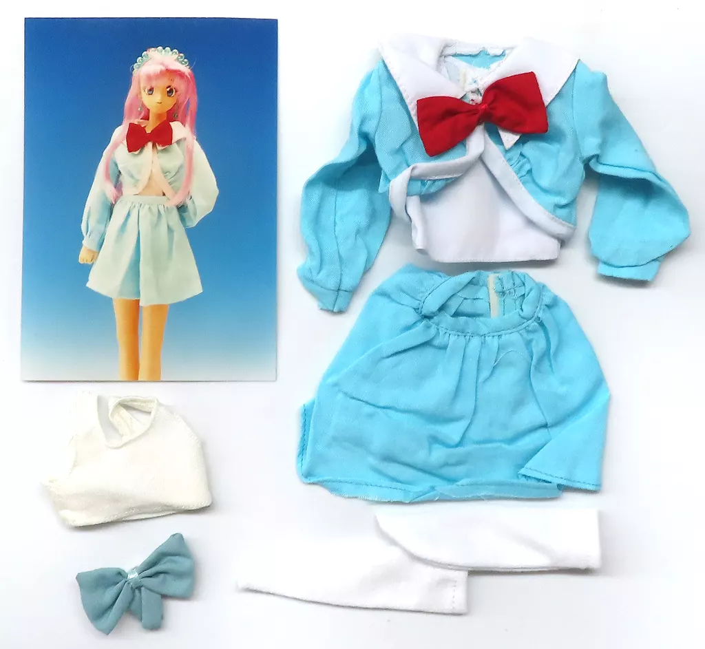 ドールアクセサリー [破損品] シャオリン専用 鶴ヶ丘中学校制服