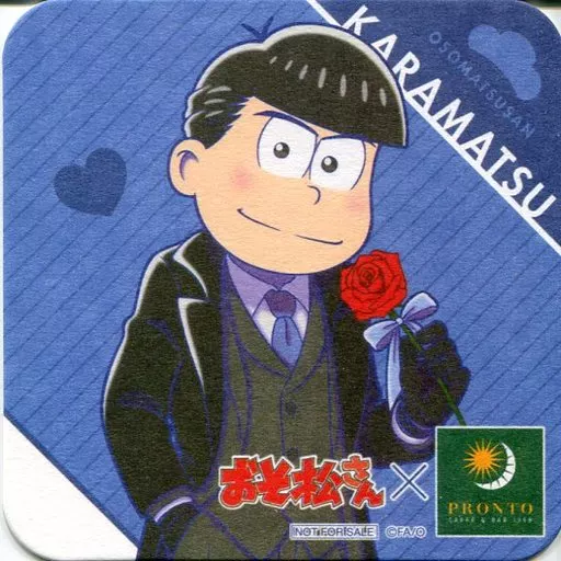 コースター(キャラクター) カラ松(薔薇) オリジナルコースター
