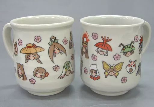 Set Tea-Cup Style Pair Mug 