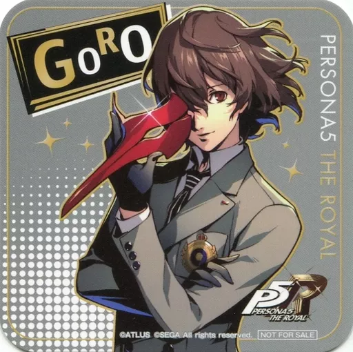 Goro Akechi (uniform ver.) original coaster 