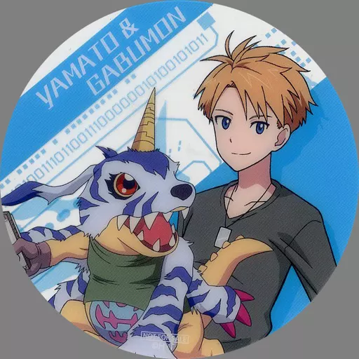 限定版 マグカップ・湯のみ 石田ヤマト＆ガブモン クリアコースター 卓上用品