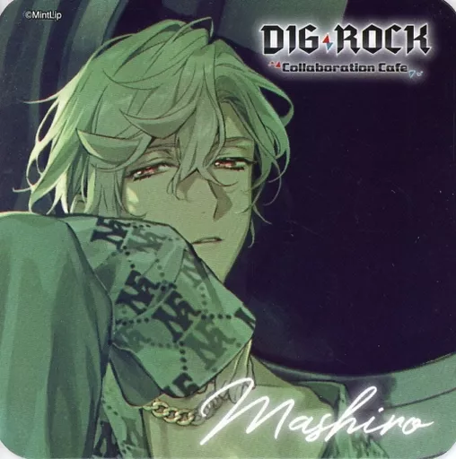 コースター 冬木真白 オリジナルコースター 「DIG-ROCK