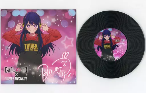 コースター 星野アイ 「【推しの子】×TOWER RECORDS CAFE 