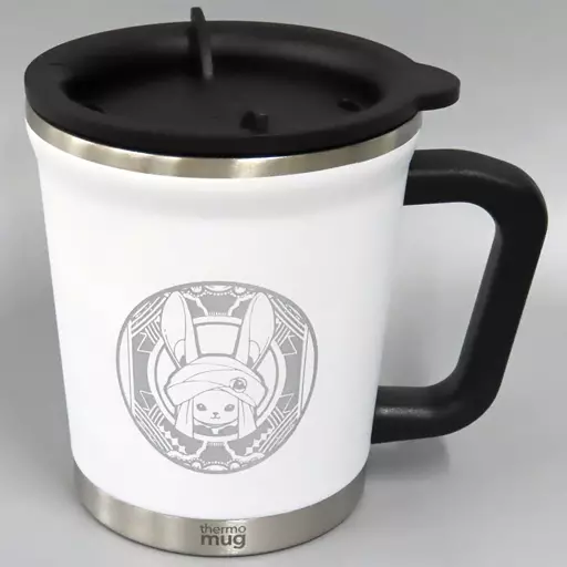 ファイナルファンタジーXIV×thermo mug レポリットマグ<ホワイト> マグカップ・湯のみ レポリット(ホワイト) ファイナル