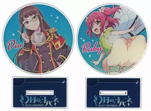 コースター [単品] ダイヤ＆ルビィ オリジナルCD風アクリルコースター