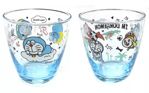グラス 全2種セット ブルーグラス 「ドラえもん ブルーグラス＆白桃