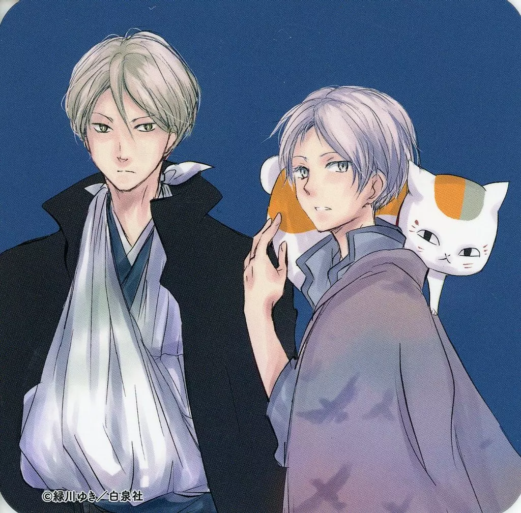 Coaster Kishi Natsume, Nyanko-sensei and 依島's original coaster