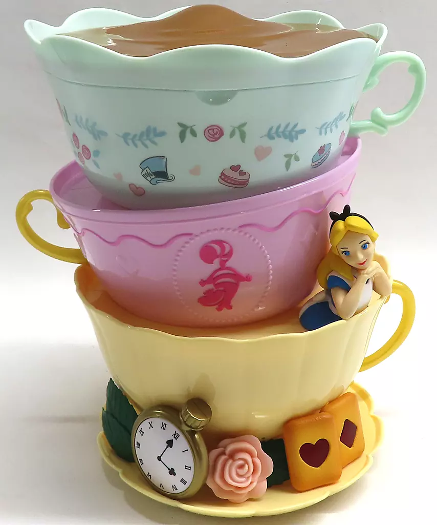 マグカップ・湯のみ　アリス ティーカップモチーフポップコーンバケット 「不思議の国のアリス」 東京ディズニーランド限定 ティーカップ型！ふしぎの国のアリスのポップコーンバケットが初