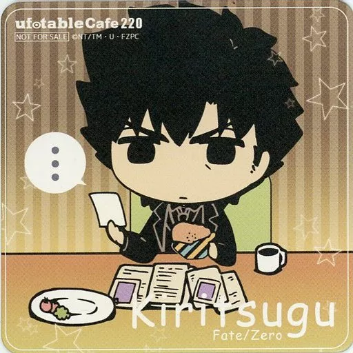 Fate/Zero 衛宮切嗣　缶バッジ　ufotableカフェ fate/zero 衛宮切嗣 ufotable cafe 缶バッジ アメコミ 【公式通販】