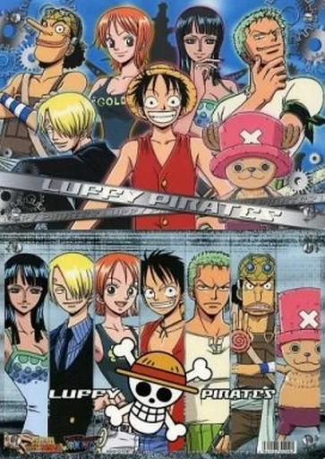 下敷き 麦わらの一味 B5下敷き 「ワンピース THE MOVIE カラクリ城の  