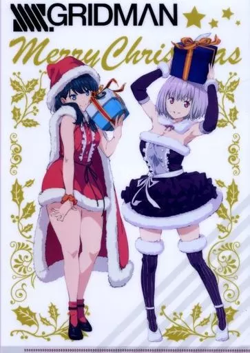 Clear file 03. Akane and Rokka no Christmas ver. A4 plastic