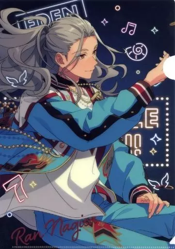 あんスタ 乱凪砂 七種茨 くじメイト 第2弾 原画クリアファイル 19話 鬼龍紅郎 タオル 時間指定不可] あんスタ 乱凪砂 七種茨 くじ