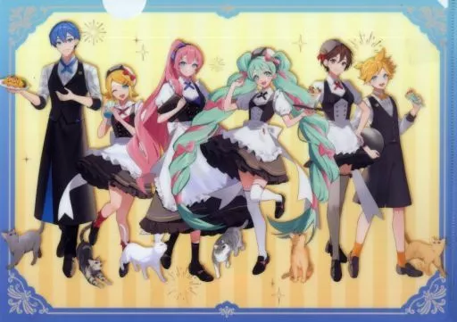 Clear file Set A4 Clear File cafe 