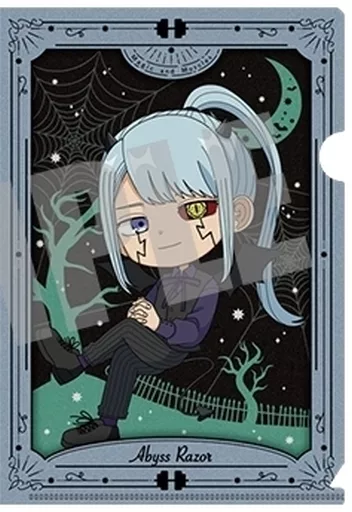 Clear file The Abyss Razor Halloween mini ver. A5 plastic