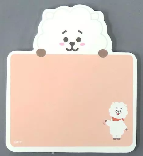 Bt21 Rj Notepad Mini So Notebook / notepad RJ (Jin) STICKY NOTES