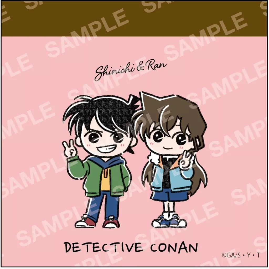 ノート・メモ帳 H.工藤新一＆毛利蘭 ミニメモ -ゆるスタmini 第1弾