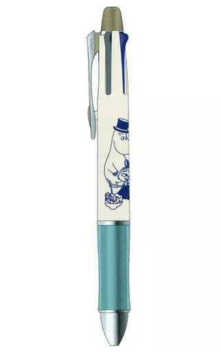 Pen White Dr. Grip 4 Color Ballpoint Pen + 1 Mechanical Pencil