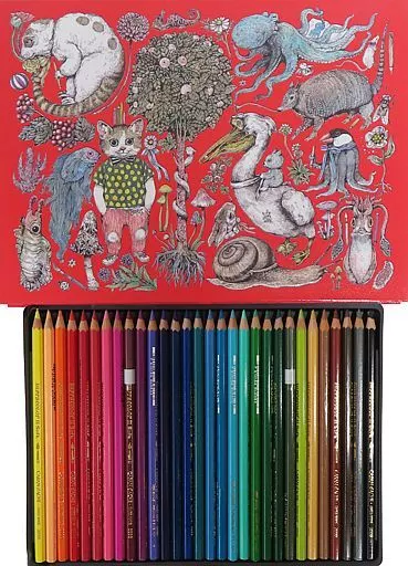 ヒグチユウコ × ホルベイン】水彩色鉛筆 30色セット