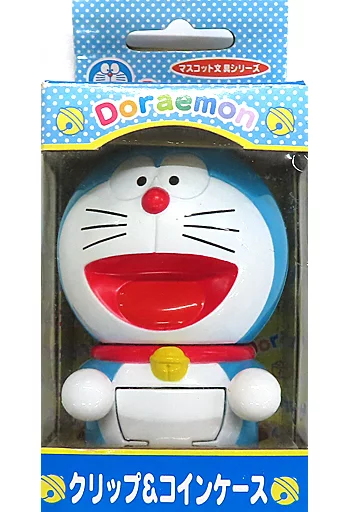 ドラえもん マスコット文具 メジャー　ハサミ　テープ　クリップ＆ケース 文房具その他 ドラえもん クリップ＆コインケース マスコット文具