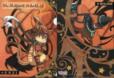 Clear file [A la Carte] SUMMON NIGHT Mini Clear File 