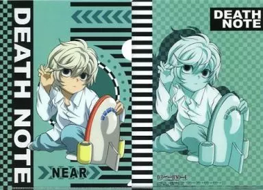 DEATH NOTE デスノート ニア ミニクリアファイル Clear file Near Mini Clear File 「 DEATH NOTE - Death Note
