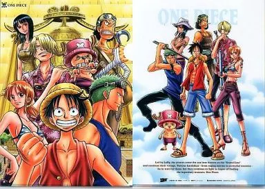 クリアファイル 麦わらの一味(7人/黄金の鐘) A4クリアファイル