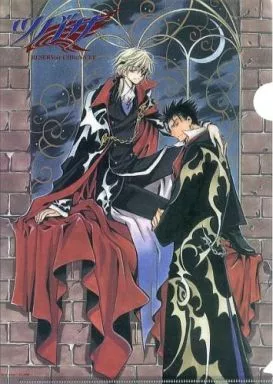 Clear file Phi & Kurogane A4 clear file 