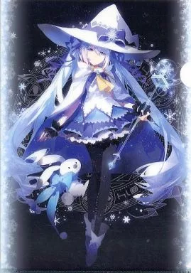 窓めーる 雪ミク 2014 クリアファイル [単品] 雪ミク 2014(イラスト：Rella) A4クリア