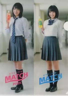 Clear File (Female idol) Alice Hirose & Suzu Hirose A4