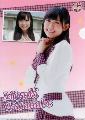 クリアファイル(女性アイドル) 渡辺美優紀 A4クリアファイル 「AKB1 