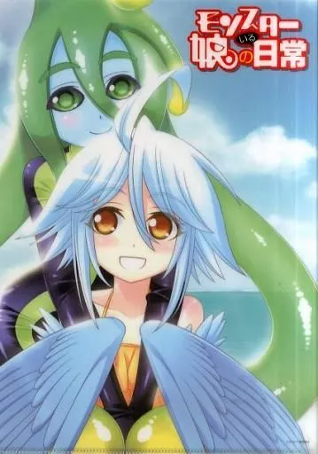 クリアファイル パピ＆スー A4クリアファイル 「モンスター娘のいる 