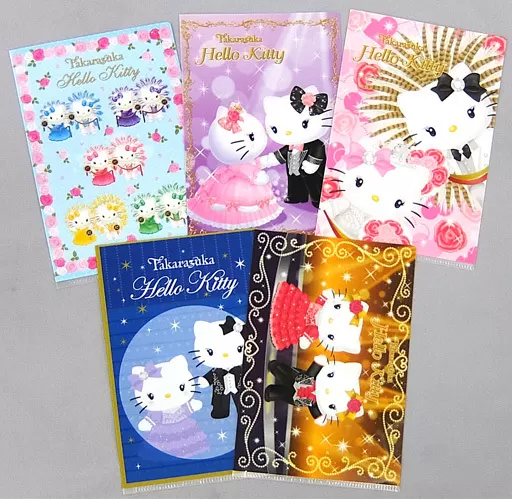 クリアファイル(女性アイドル) キティ＆ミミィ ミニクリアファイル