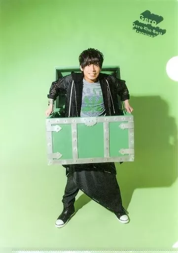 Gero CD まとめ売り4個セット&クリアファイル クリアファイル(男性アイドル) Gero 特製クリアファイル 「CD Gero The