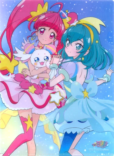 クリアファイル キュアスター＆キュアミルキー A4クリアファイル