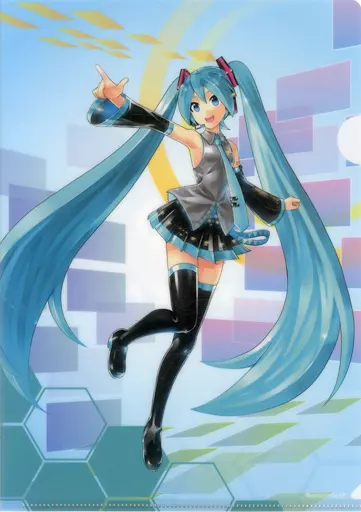 クリアファイル 初音ミク クリアファイル 「VOCALOID」 初音ミク