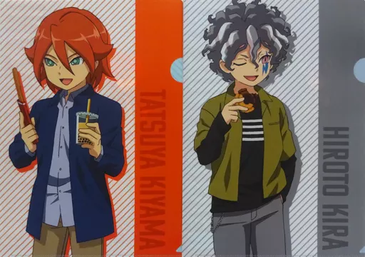Clear file C. Hiroto Kira & Tatsuya Kiyama A4 clear file 2-pack