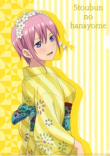 クリアファイル 中野一花(浴衣) A4クリアファイル 「五等分の
