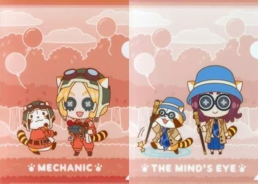 クリアファイル 機械技師＆心眼＆ラスカル A4クリアファイル2枚