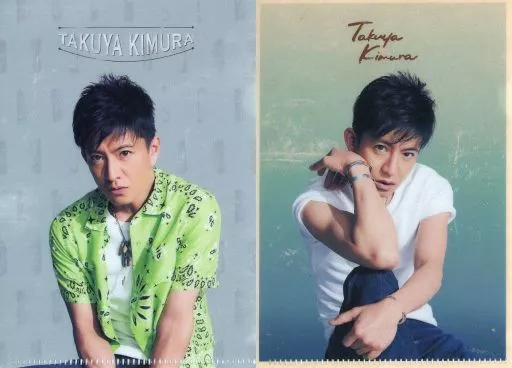 Takuya Kimura Mini plastic trasparent file folder 2021 