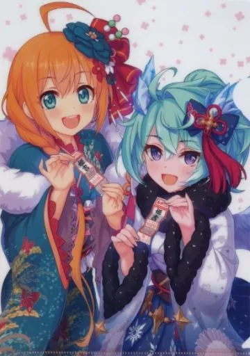 クリアファイル ペコリーヌ＆シェフィ A4クリアファイル 「プリンセス