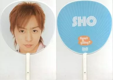 うちわ(男性) 櫻井翔(嵐) ジャンボうちわ 「ARASHI SUMMER CONCERT