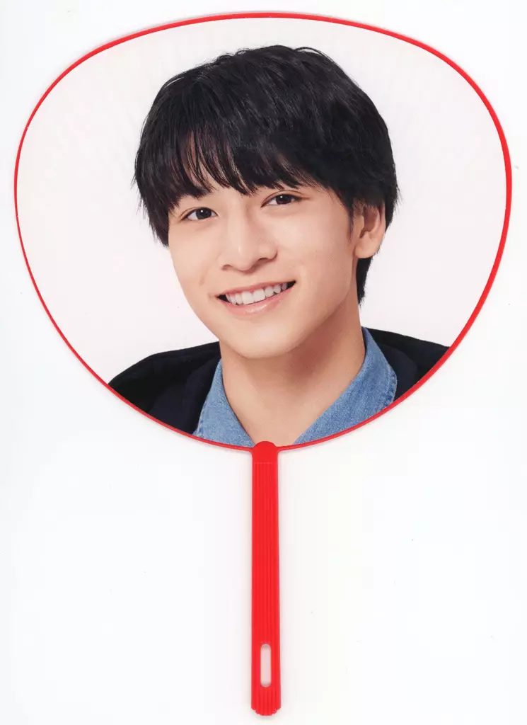 うちわ・扇子 山中一輝(Boys be/AmBitious) ミニうちわ 「関ジュ