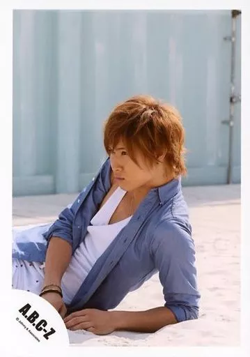 生写真(ジャニーズ)/アイドル/A.B.C-Z A.B.C-Z/橋本良亮/膝上・衣装白