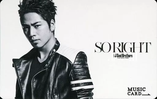 Collection Card (Male) / CD 「 SO RIGHT 」 Music Card Third