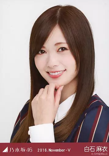 生写真(乃木坂46)/アイドル/乃木坂46 白石麻衣/バストアップ