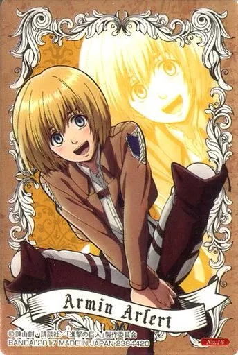 Anime Torayca / Character Actor Card / Attack on Titan Wafers