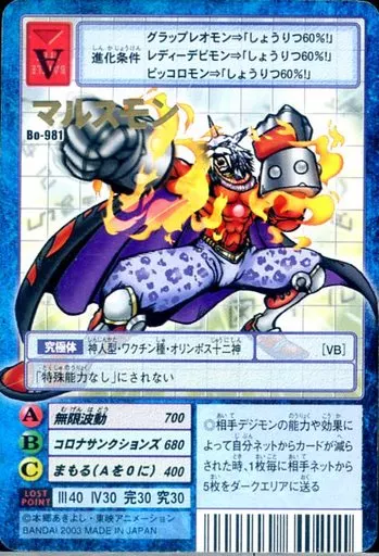 旧デジモンカードゲーム/デジモンカード/デジタルモンスター