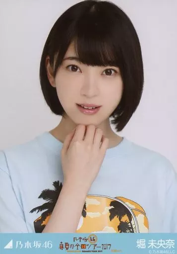 生写真(坂道シリーズ)/アイドル/乃木坂46 堀未央奈/バストアップ