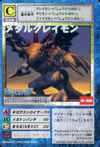 旧デジモンカードゲーム/デジモンカード/PLayStation｢デジモン