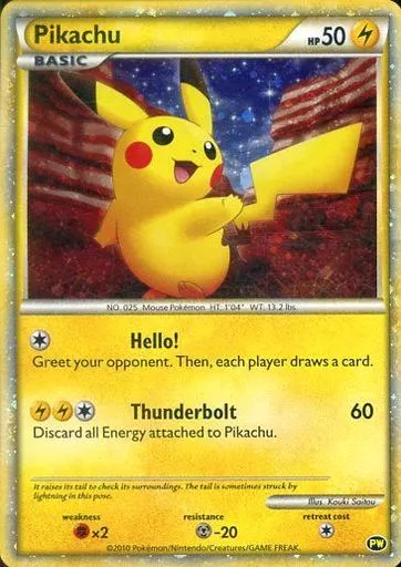 Pokemon Trading Card Game / P / Pikachu World PW [P] : (Kira